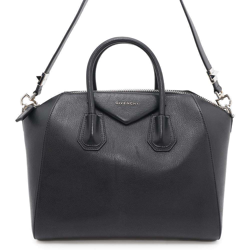 Givenchy Antigona Goatskin Handbag Shoulder Bag Black